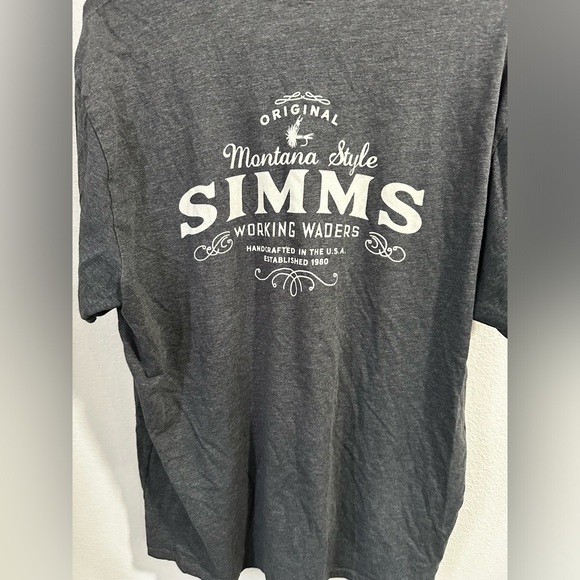 Simms fishing tee size XL - Picture 1 of 3